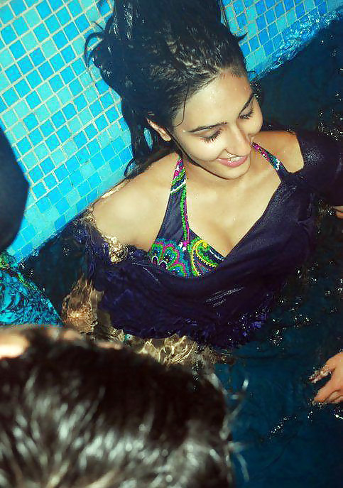 Indian Ladies at Pool Social gathering #9412350