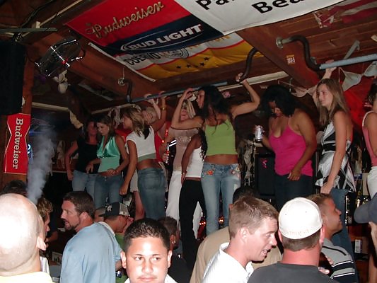 Girls dancing on the bar, including Coyote Ugly #6146505