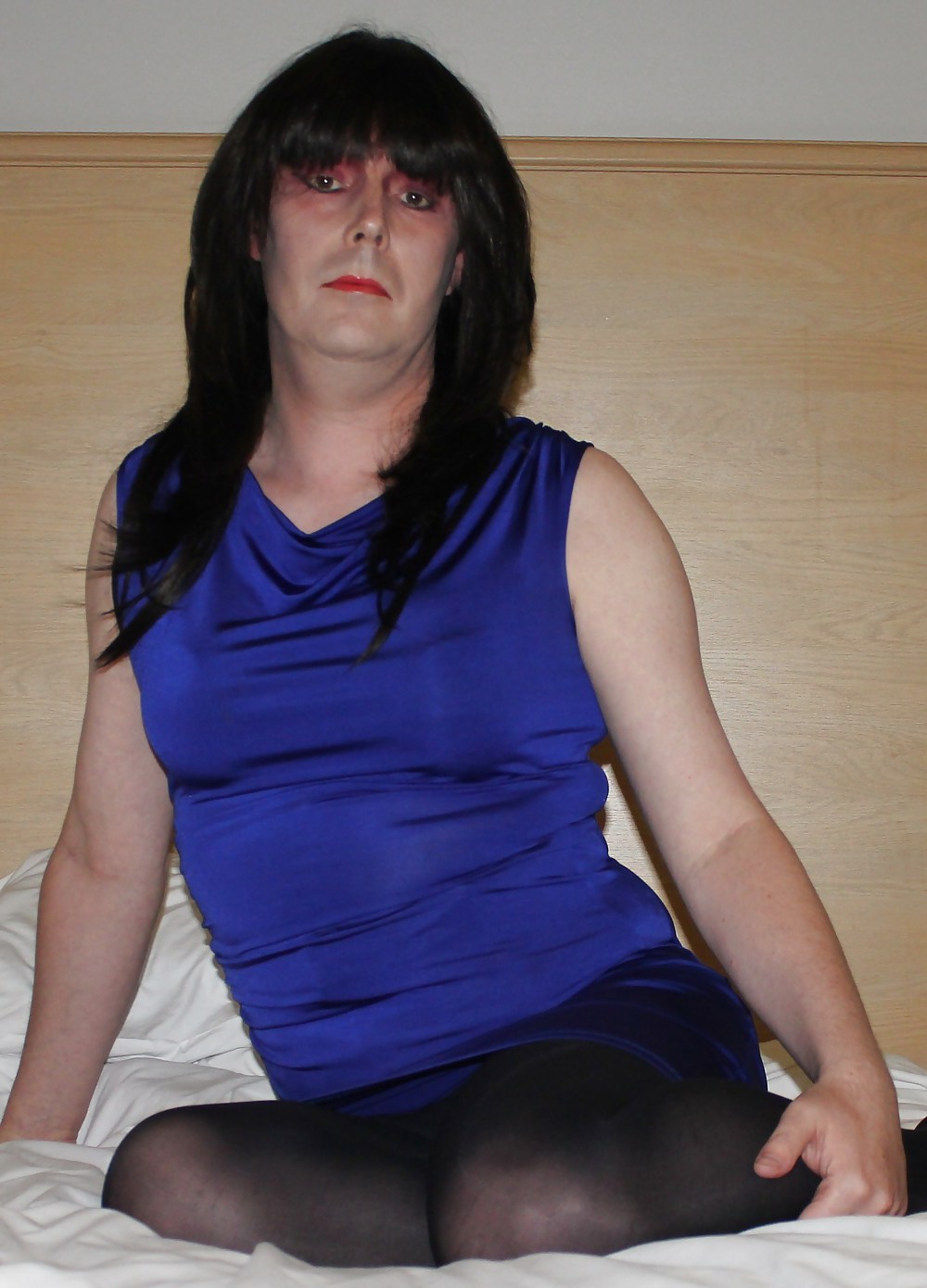 Emma slut shadowy vivid pantyhose no panties