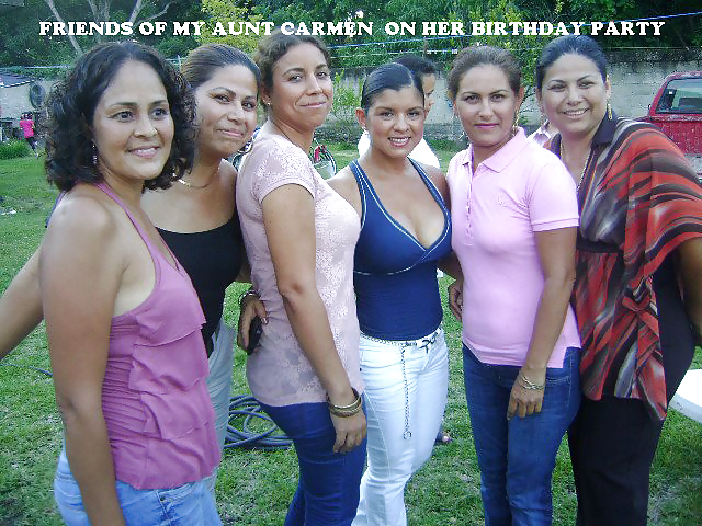 BIRTHDAY OF MY AUNT CARMEN AND MY PRESENT FOR MY DICK #18277603