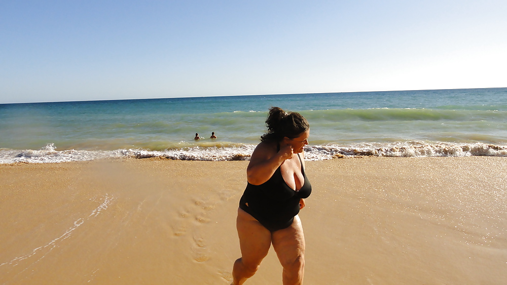 New pics from my bbw with big tits, last holiday #4305275