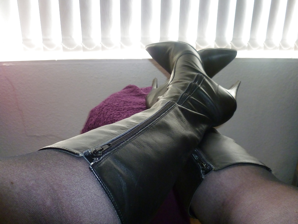 My black boots,thought they needed an outing. #3283064