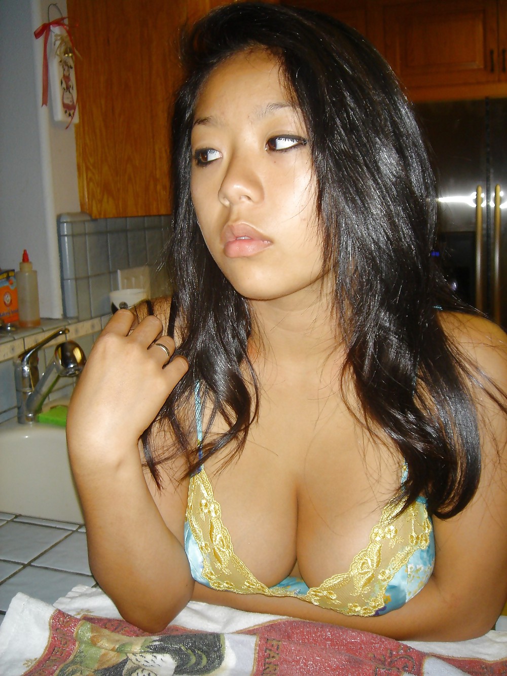 Busty Asian teenie #11949188
