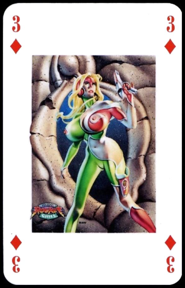 Erotische Spielkarten 7 - Bbw 2 C. 1990 #12307827