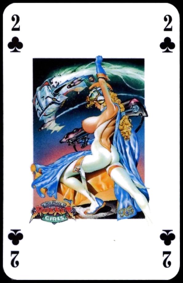 Erotische Spielkarten 7 - Bbw 2 C. 1990 #12307836