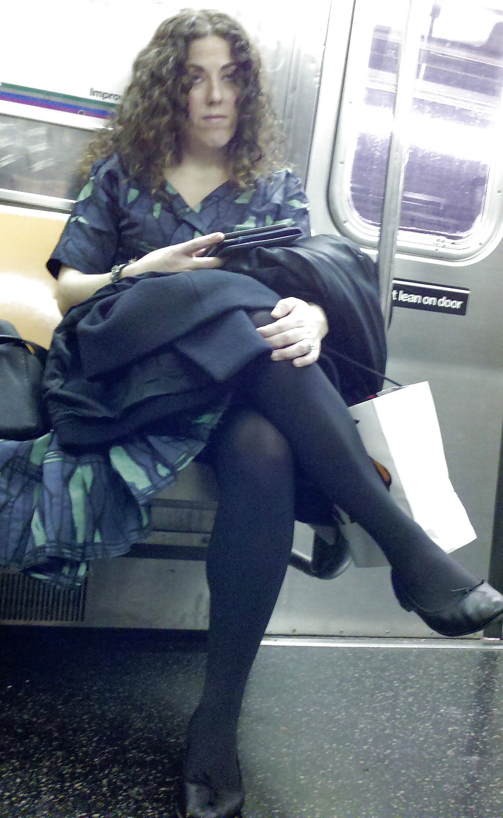 New York Subway Mädchen Gesprengt Und Erwischt #22301322