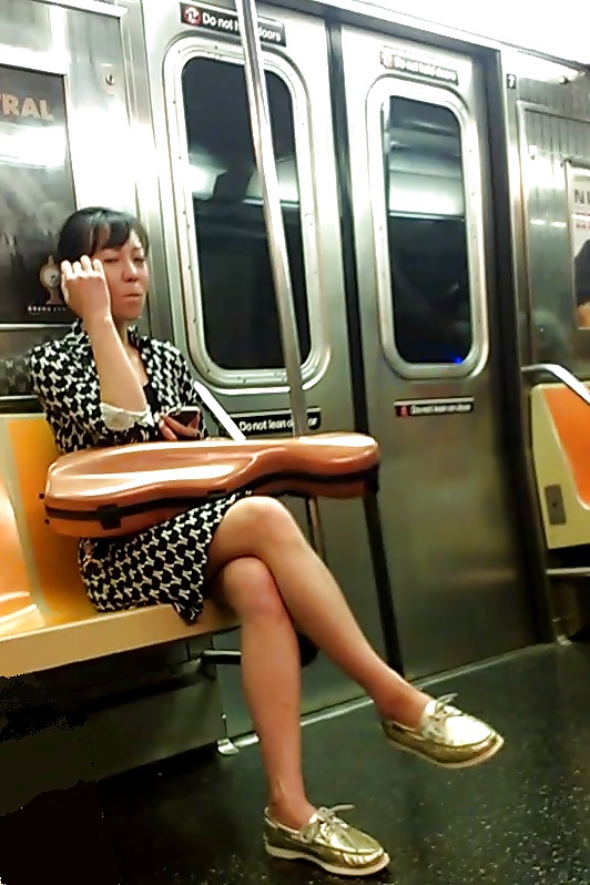 New York Subway Mädchen Gesprengt Und Erwischt #22301377