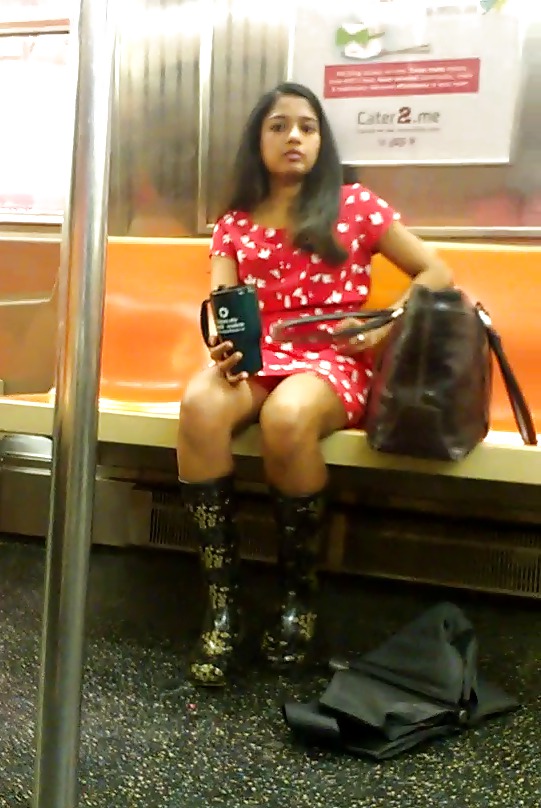 New York Subway Mädchen Gesprengt Und Erwischt #22301408