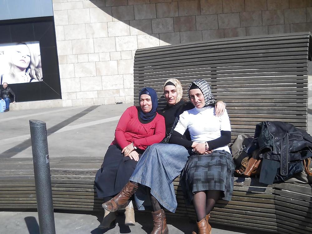 Türkisches Arabisches Hijab, Turban Tragenden Verlängerung Ausgeschaltet Ist #18205204