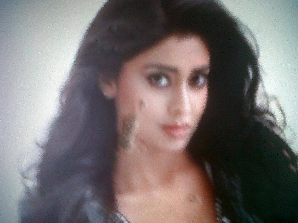 Shriya Saran gets my spit and cum! #19836861