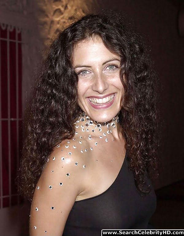 Lisa Edelstein In Enthüllt See-through Kleid Braless #13436479