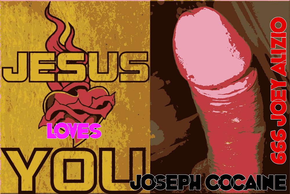 Jesus Liebt Dich. Joseph Ist Mit Ihrem Momma Hacke. #16591438