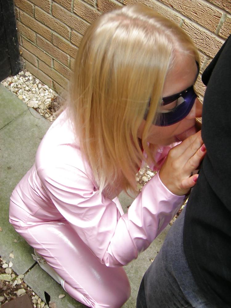 Young Blonde Slag Blows me in the Street #1995513