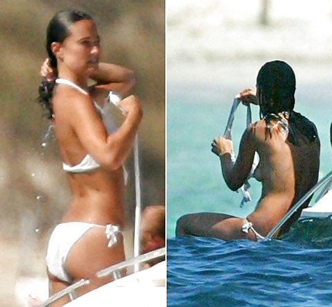 Pippa middleton in topless su una barca!
 #3745938