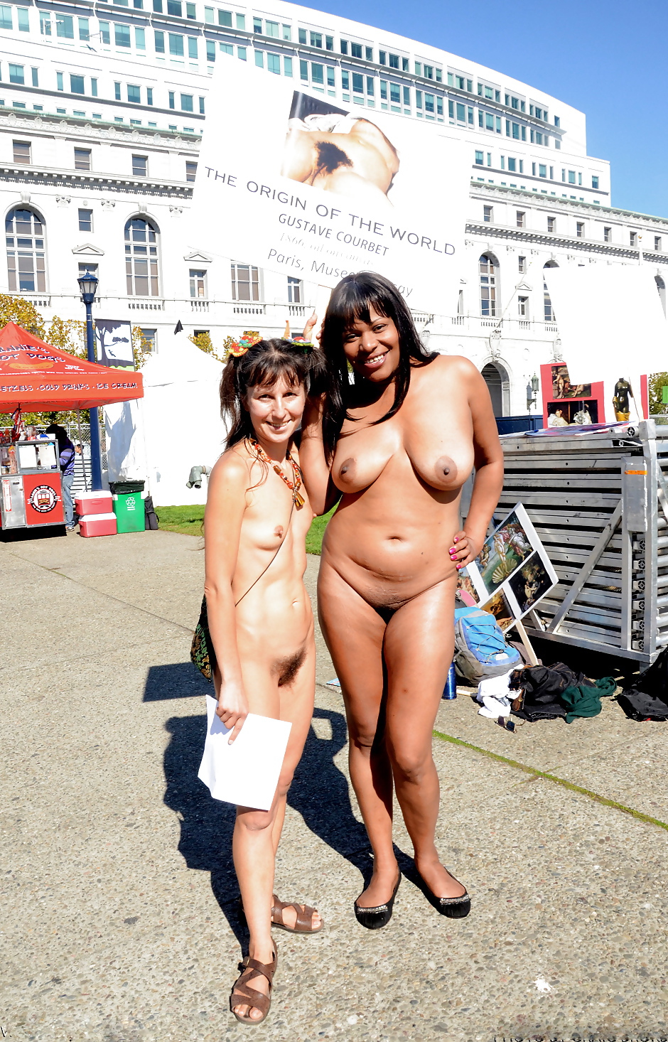 Belles Nudistes Noires #15986343