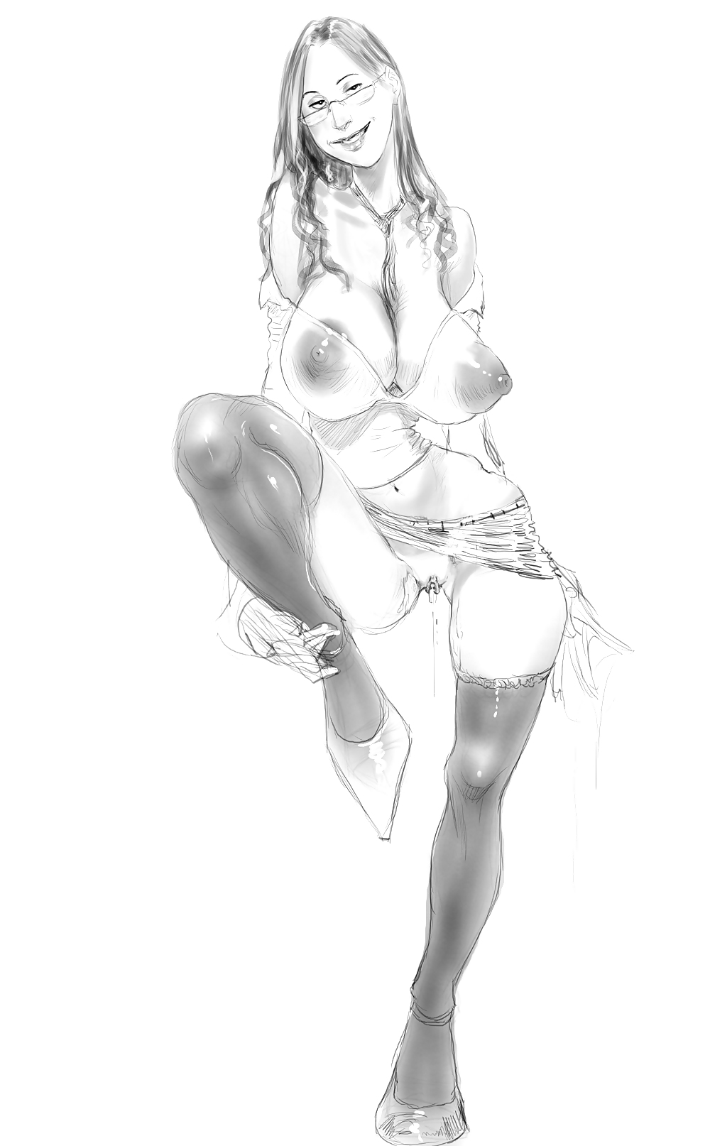 Tall Tit Formative years Sketch #9334663