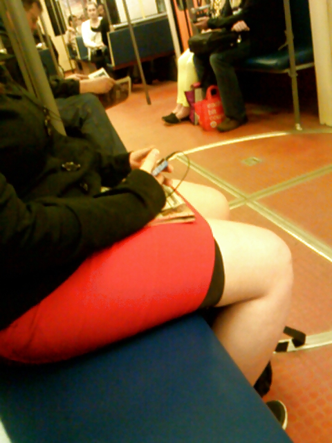 Voyeur - Lovely ladies of Public Transit #16437040