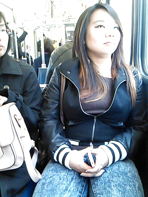 Voyeur - Lovely ladies of Public Transit #16437309