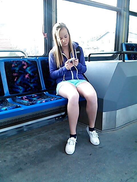 Voyeur - Lovely ladies of Public Transit #16437508