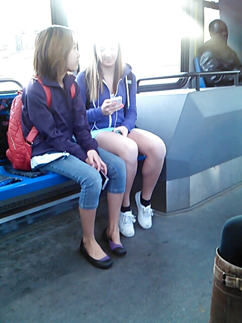 Voyeur - Lovely ladies of Public Transit #16437523