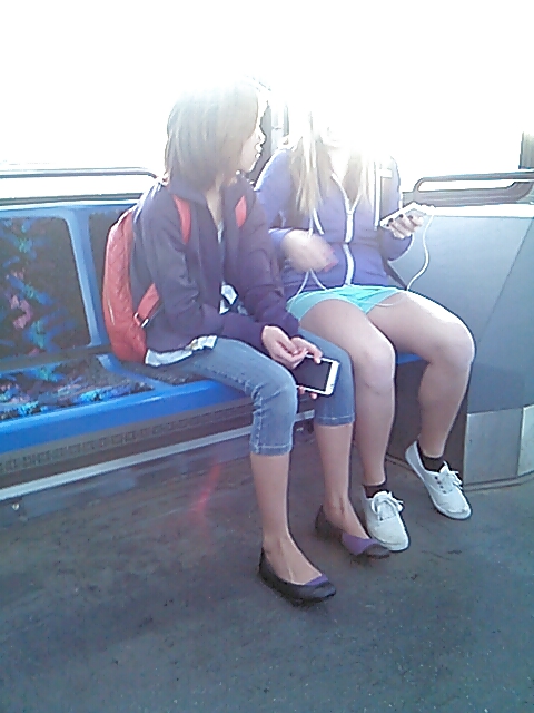 Voyeur - Lovely ladies of Public Transit #16437540