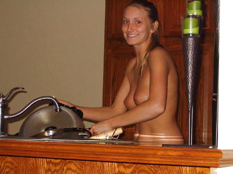 Teen Tits in the kitchen #8871299