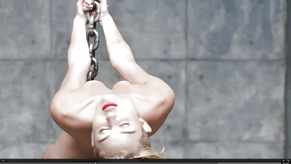 Sexe Miley Cyrus Nue Wrecking Ball Septembre 2013 #19763781