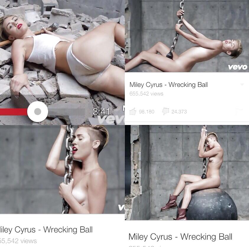 Sexe Miley Cyrus Nue Wrecking Ball Septembre 2013 #19763810