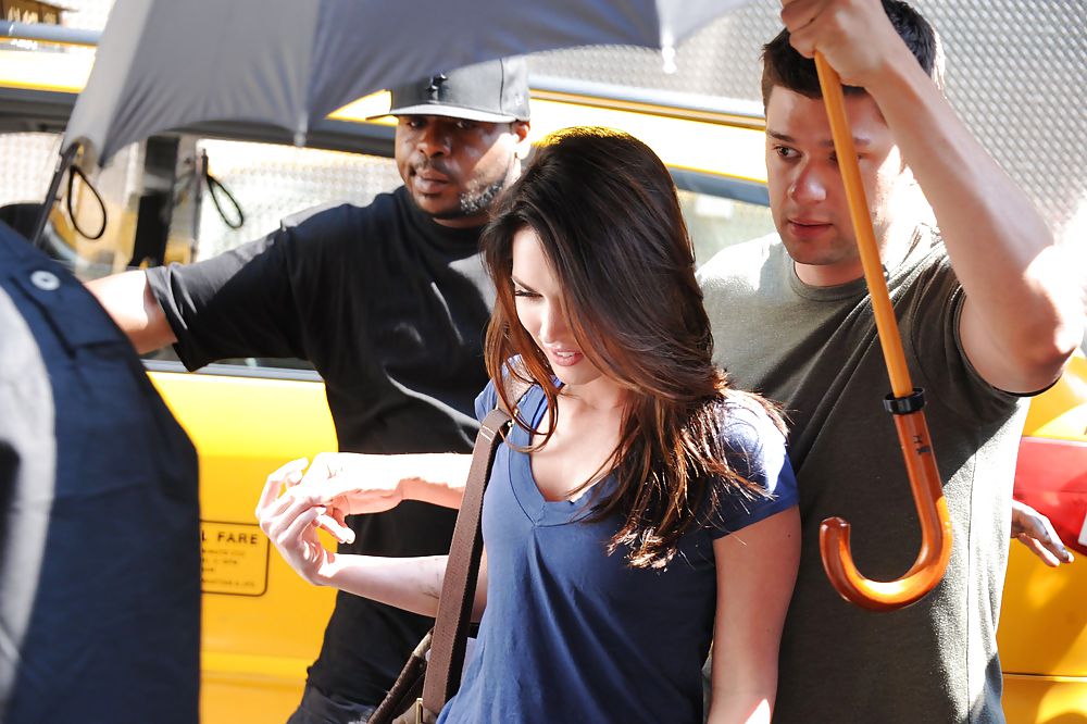 Megan Fox on the set of The Dictator in New York #7341415