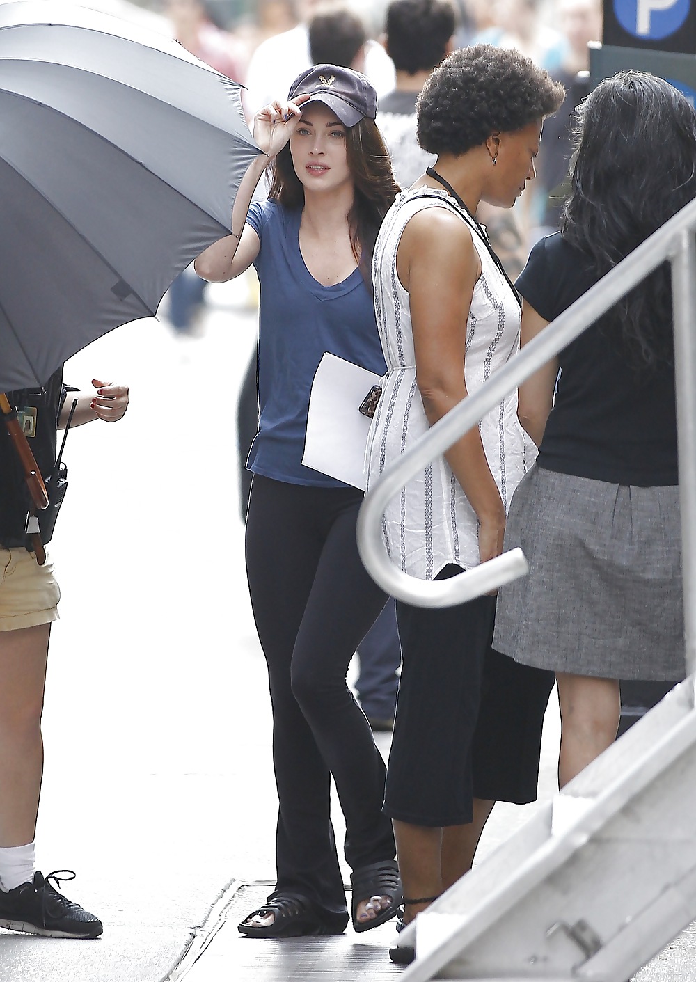 Megan Fox on the set of The Dictator in New York #7341440