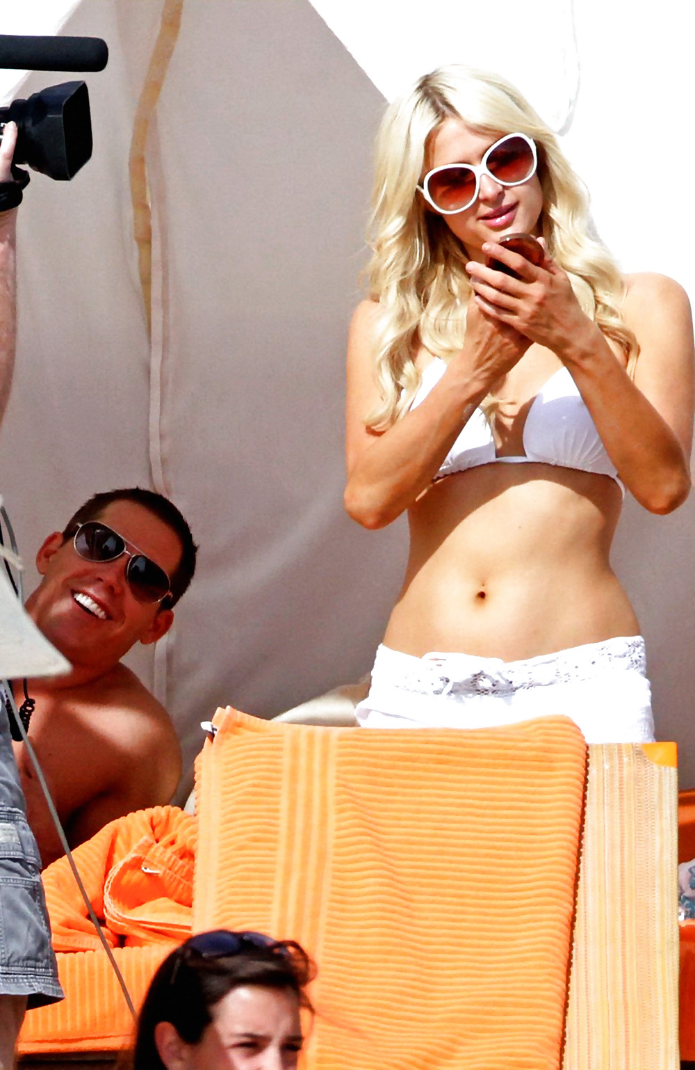 Paris hilton in the bikini at the beach in cabo san lucas
 #2655488