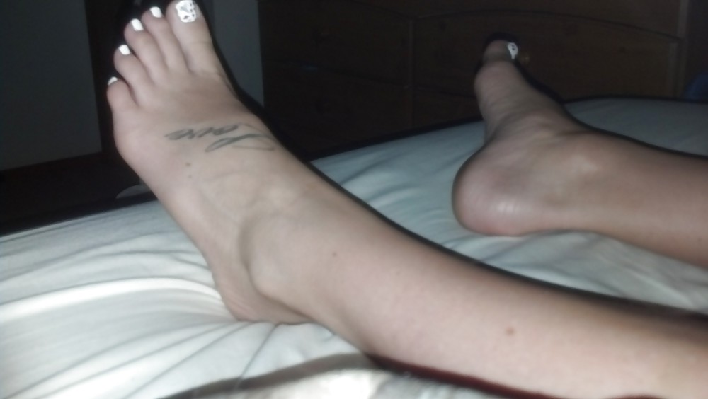 My wife's beautiful feet
 #19066375