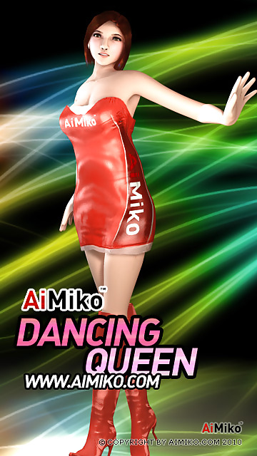 AiMiko.com - Hot Race queen umbrella girl