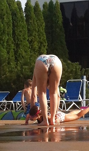 Milf with GREAT ass at the pool!  #21834039