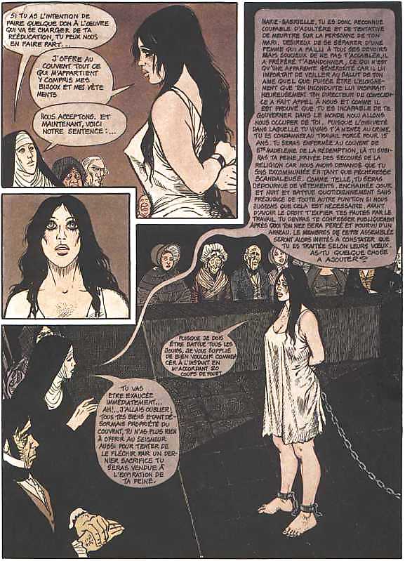 Young Marie-Gabrielles painful destiny (Adult Comic) #22636724