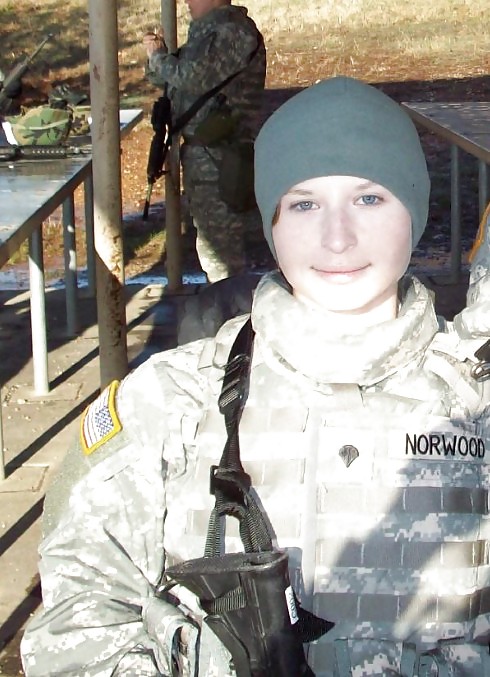 Amateur Military  girl #17119387