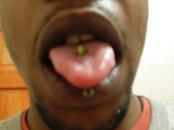 Tongue ring on deck #11595345