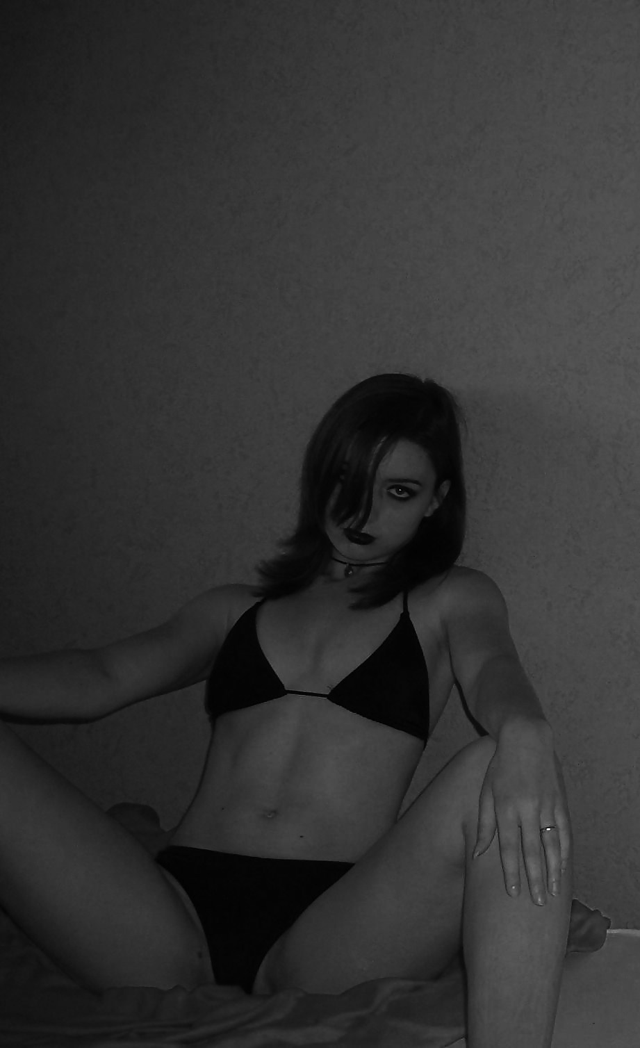 Sexy teen in BW #8872251