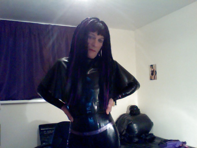 TS  Erotic Rubber Enslavement . #9440699