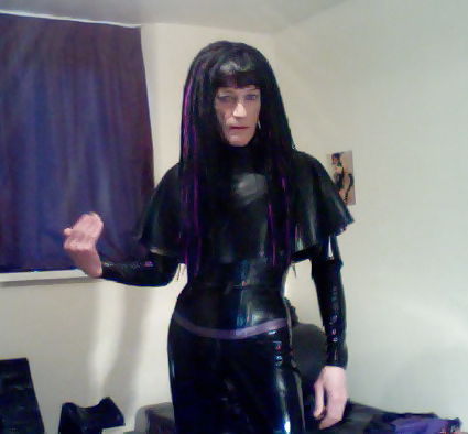 TS  Erotic Rubber Enslavement . #9440704