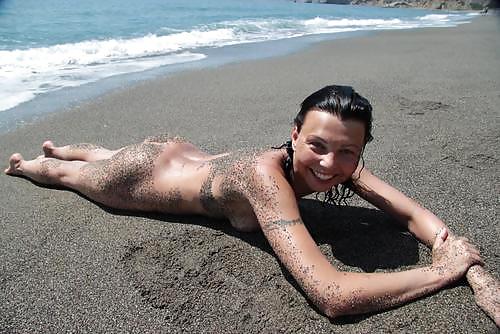 The Beauty of Amateur Nudist Beach Teens #16067844