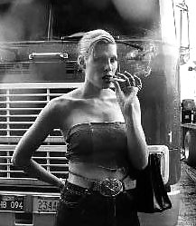 Sexy Candis Cayne Smokes Her Sexy Cigarettes #15617354
