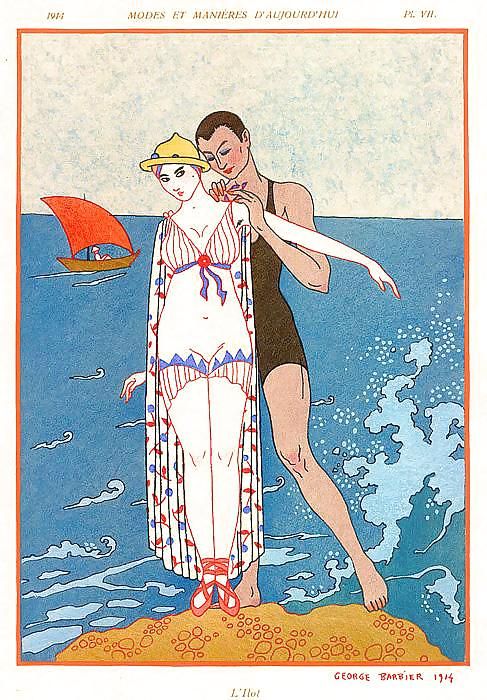 描かれたエロポーンアート50 - georges barbier
 #13988509