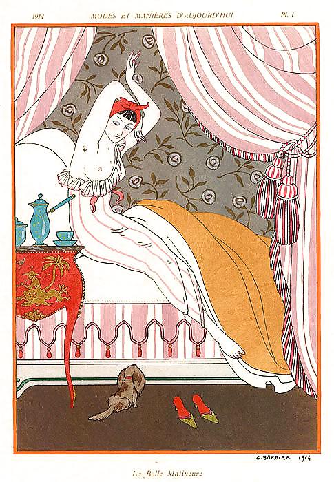 Drawn EroPorn Art 50 - Georges Barbier #13988528