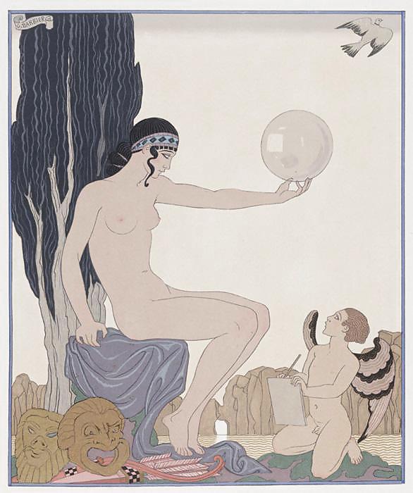 描かれたエロポーンアート50 - georges barbier
 #13988729