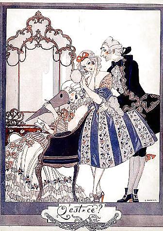 描かれたエロポーンアート50 - georges barbier
 #13988749