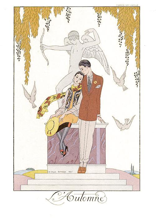 描かれたエロポーンアート50 - georges barbier
 #13988786