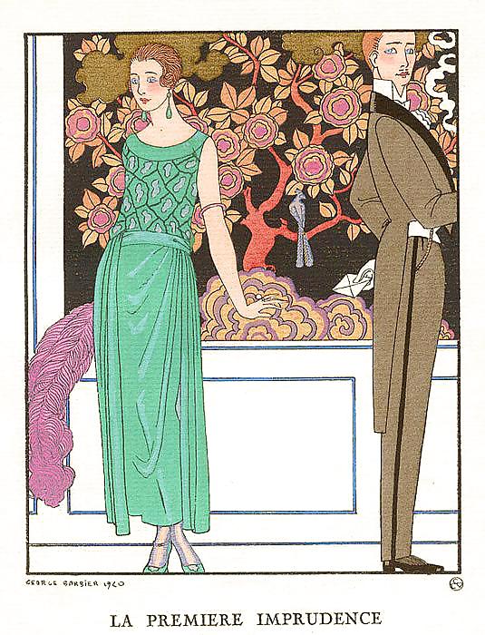 描かれたエロポーンアート50 - georges barbier
 #13988797