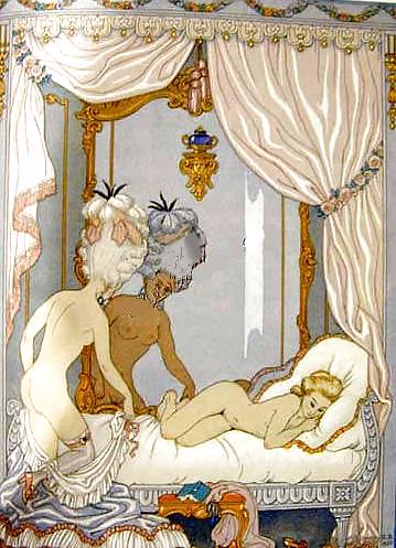 Drawn EroPorn Art 50 - Georges Barbier #13988813