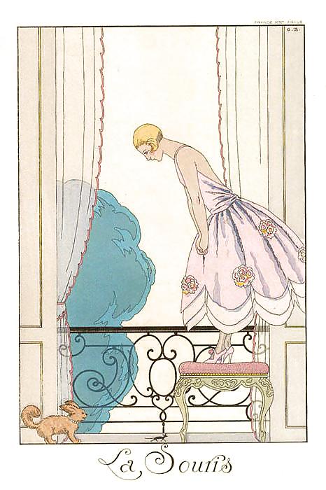 描かれたエロポーンアート50 - georges barbier
 #13988835